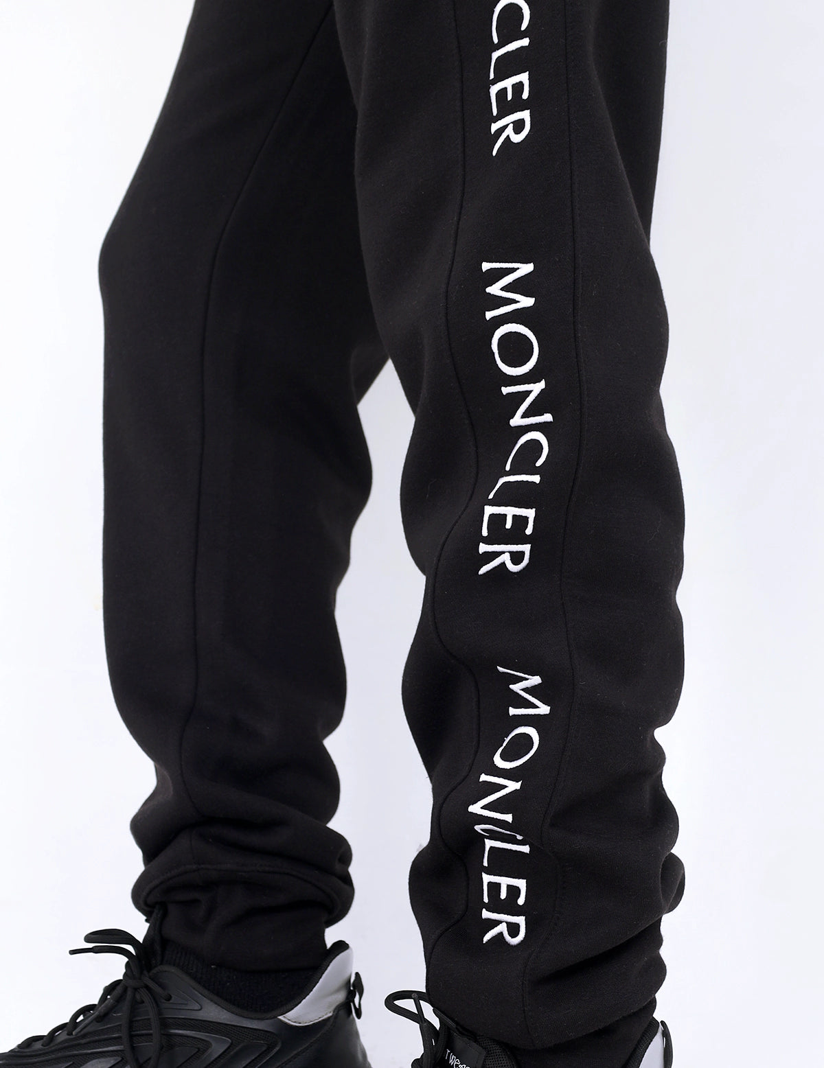 Men&#39;s Black Moncler Printed Tracksuit