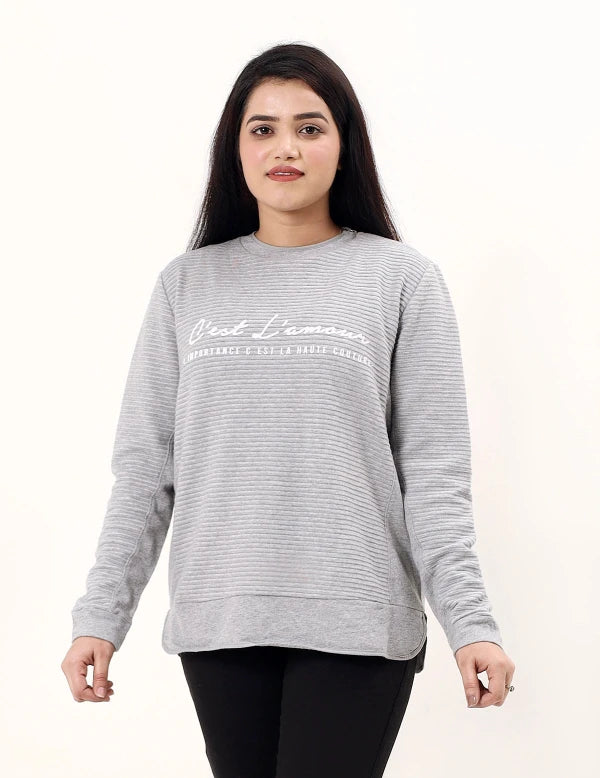 Women&#39;s Mango Sweatshirt -Light Grey